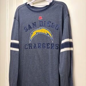 NFL San Diego Chargers Blue Long Sleeve Tee